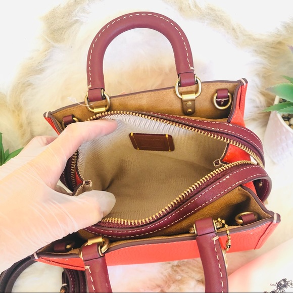 Authentic Brand New Coach Rogue 17 CB573 In Colorblock - Picture 9 of 13